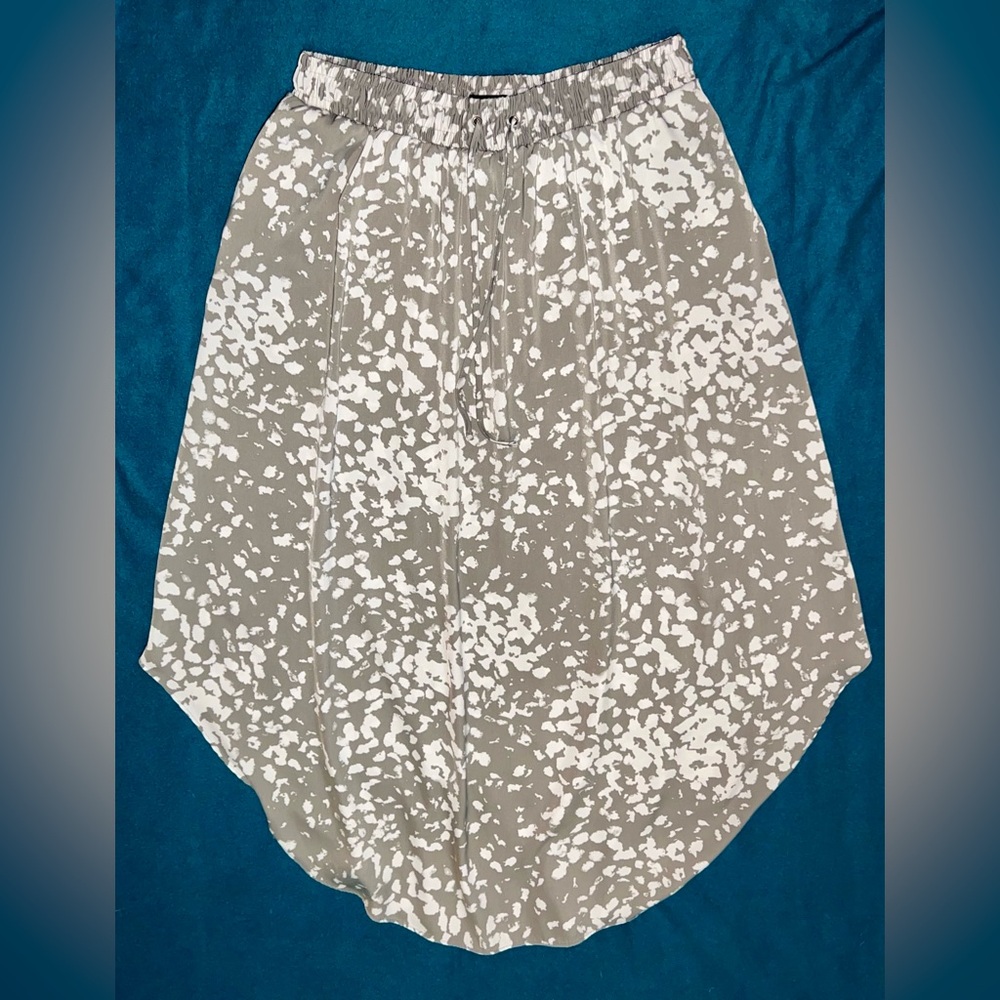 Simply Vera Vera Wang Silver High-Low Cocktail Skirt